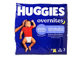 Huggies Overnight Nighttime Protection