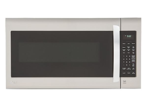 Best Over The Range Microwaves Consumer Reports Cr S Take The Lg Lmv2031st Is A Good Choice If You Use Your Microwave To Cook And Not Just For Reheating Defrosting It Fits 9x15 Inch Baking Dish