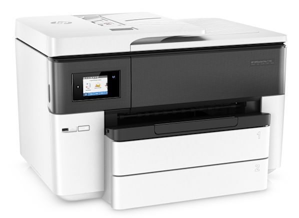 how do i connect my hp officejet pro 7740 to my computer